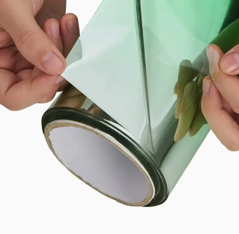 1pc Gradient Window Tint Film, 19.7x118inch, PET Material, Heat-Resistant, Anti-Explosive, Peel and Stick, Solar Film for Cars & Home, Automotive Window Privacy Film