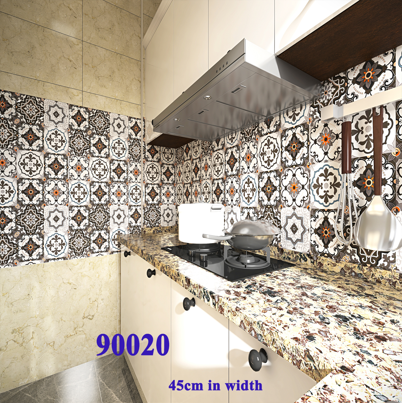 Peel and Stick Wallpaper Olive Leaf G.W.S HP:9762-6498 Removable Self Adhesive Wallpaper Grey Leaves Contact Paper for Livingroom Bedroom W