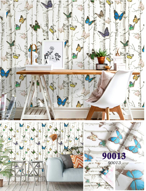 Peel and Stick Wallpaper Olive Leaf G.W.S HP:9762-6498 Removable Self Adhesive Wallpaper Grey Leaves Contact Paper for Livingroom Bedroom W