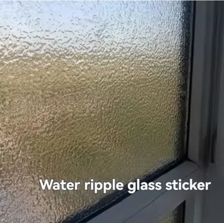 [9mil Thick Privacy Window Film] Self-Adhesive Privacy Window Film - UV Protection, Static Cling for Home & Office Decor, 9mil Thick PVC, Easy Peel & Stick Installation, Meeting Room, Bedroom Living Room