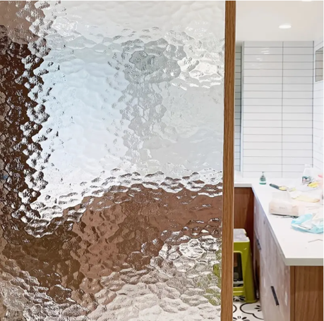 [9mil Thick Privacy Window Film] Self-Adhesive Privacy Window Film - UV Protection, Static Cling for Home & Office Decor, 9mil Thick PVC, Easy Peel & Stick Installation, Meeting Room, Bedroom Living Room