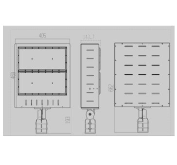ST-SBT450W - LED Shoe Box Lighting